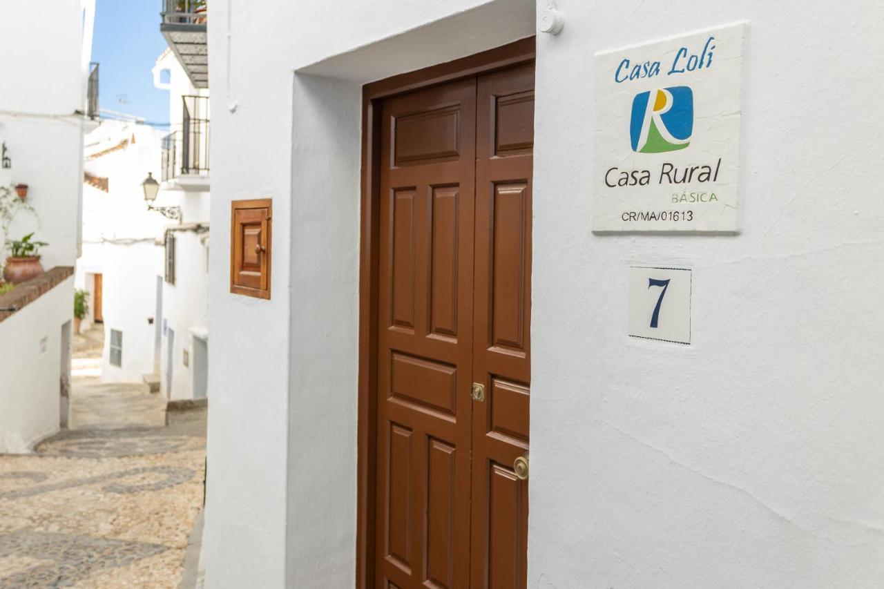 Casa Loli Lägenhet Frigiliana Exteriör bild