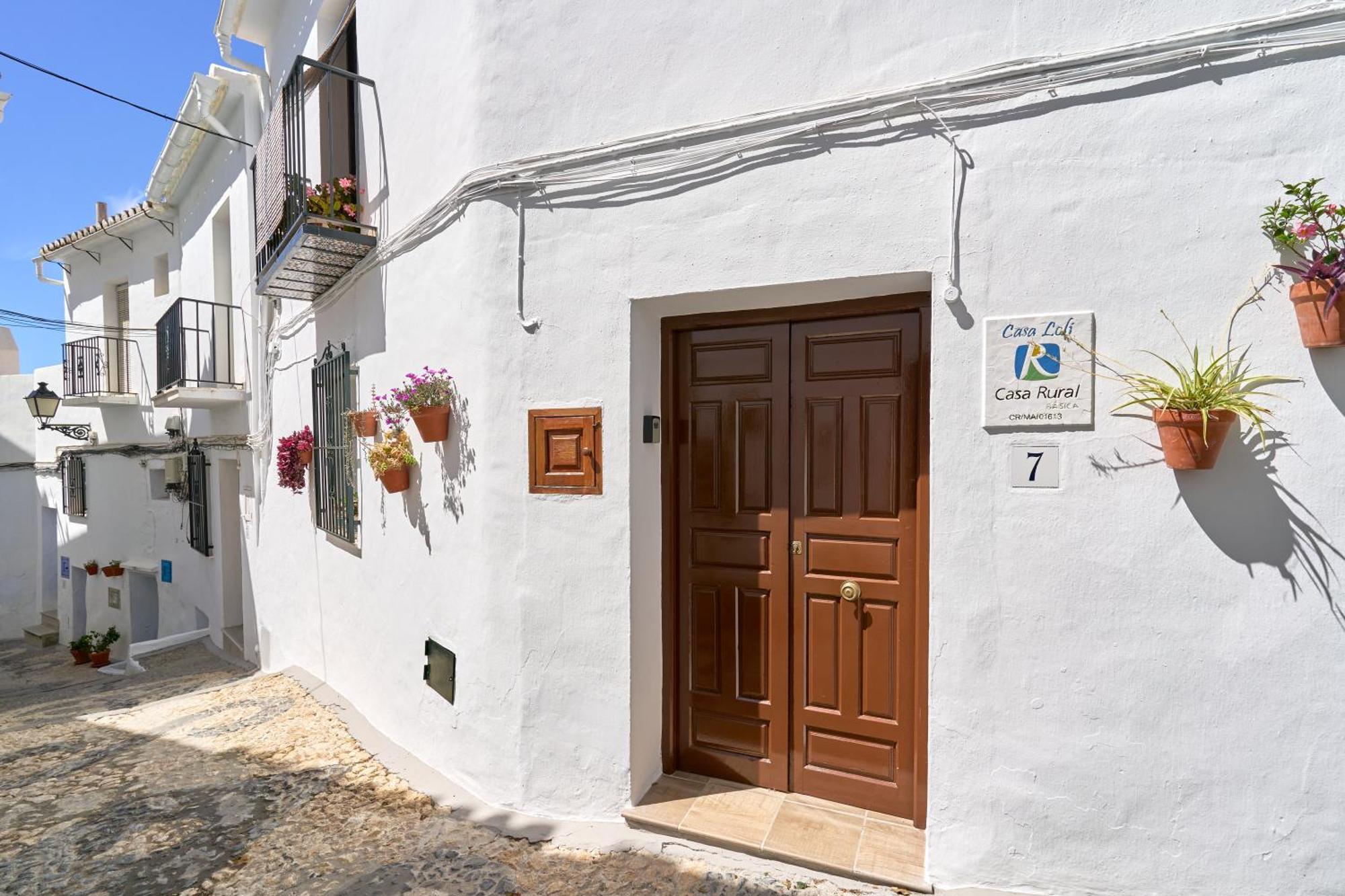 Casa Loli Lägenhet Frigiliana Exteriör bild