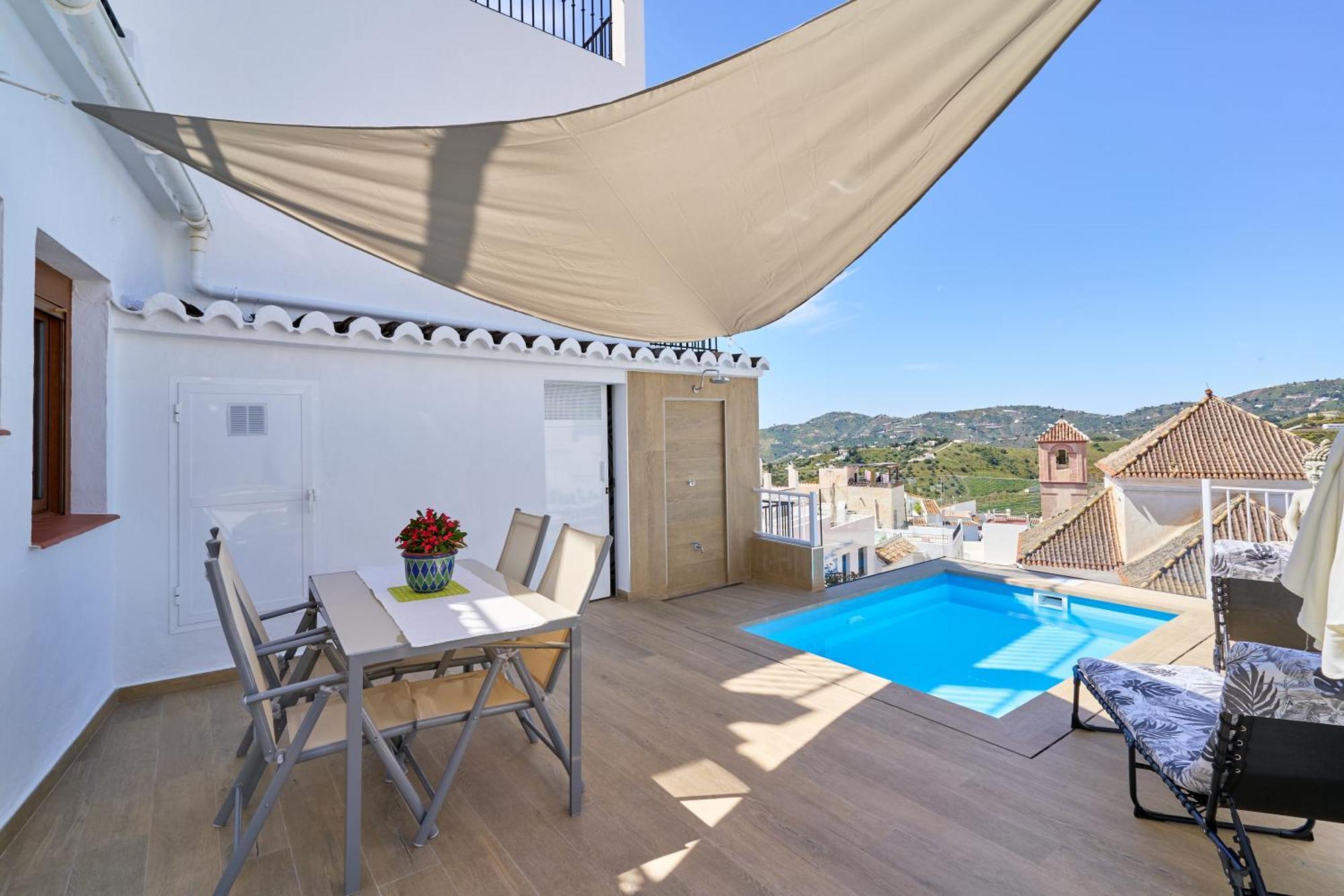 Casa Loli Lägenhet Frigiliana Exteriör bild
